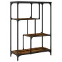 Regal aus Holzwerkstoff, geräucherte Eiche, 81 x 36 x 115 cm von , Bücherregale und Regale - Ref: Foro24-835406, Preis: 48,82...