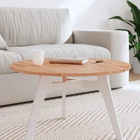 Round solid beech wood board Ø70x1.5 cm by , Table tops - Ref: Foro24-355931, Price: 59,45 €, Discount: %
