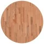 Round solid beech wood board Ø70x2.5 cm by , Table tops - Ref: Foro24-355938, Price: 86,79 €, Discount: %