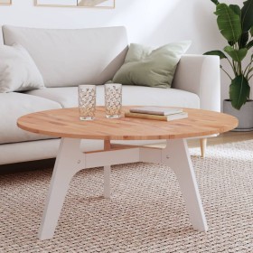Rundes Brett aus massivem Buchenholz Ø90x1,5 cm von , Tischplatten - Ref: Foro24-355933, Preis: 102,33 €, Rabatt: %