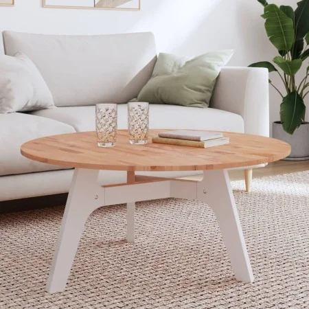 Round solid beech wood board Ø90x1.5 cm by , Table tops - Ref: Foro24-355933, Price: 100,36 €, Discount: %
