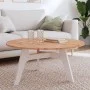 Round solid beech wood board Ø90x1.5 cm by , Table tops - Ref: Foro24-355933, Price: 100,36 €, Discount: %