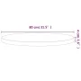 Tablero redondo de madera maciza de haya Ø80x4 cm de , Tableros para mesas - Ref: Foro24-355946, Precio: 147,46 €, Descuento: %
