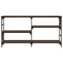 Konsolentisch aus eichenbraunem Holzwerkstoff, 150 x 29 x 76,5 cm von , Seitentische - Ref: Foro24-835473, Preis: 70,39 €, Ra...