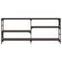 Mesa consola madera de ingeniería marrón roble 180x29x76,5 cm de , Mesas auxiliares - Ref: Foro24-835478, Precio: 78,21 €