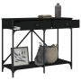 Black engineered wood console table 100x39x78.5 cm by , Side tables - Ref: Foro24-835484, Price: 65,62 €, Discount: %