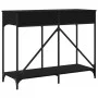 Black engineered wood console table 100x39x78.5 cm by , Side tables - Ref: Foro24-835484, Price: 48,06 €, Discount: %