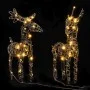 Renos de Navidad 80 LED 2 unidades blanco cálido de , Luces de Navidad - Ref: Foro24-372168, Precio: 44,59 €, Descuento: %