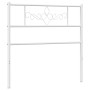 Kopfteil aus weißem Metall, 100 cm von , Kopf- und Fußteile - Ref: Foro24-355345, Preis: 26,31 €, Rabatt: %