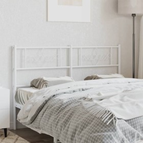 Kopfteil aus weißem Metall, 120 cm von , Kopf- und Fußteile - Ref: Foro24-355347, Preis: 33,36 €, Rabatt: %
