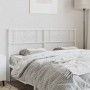Kopfteil aus weißem Metall, 120 cm von , Kopf- und Fußteile - Ref: Foro24-355347, Preis: 33,36 €, Rabatt: %