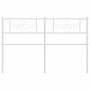 Kopfteil aus weißem Metall, 120 cm von , Kopf- und Fußteile - Ref: Foro24-355347, Preis: 33,36 €, Rabatt: %