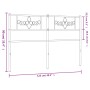 Kopfteil aus weißem Metall, 120 cm von , Kopf- und Fußteile - Ref: Foro24-355347, Preis: 33,36 €, Rabatt: %