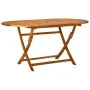 Set de comedor de jardín 7 piezas madera maciza de acacia de vidaXL, Conjuntos de jardín - Ref: Foro24-41748, Precio: 545,53 ...