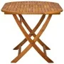 Set de comedor de jardín 7 piezas madera maciza de acacia de vidaXL, Conjuntos de jardín - Ref: Foro24-41748, Precio: 545,53 ...