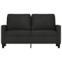 Sofá de 2 plazas de tela negro 120 cm de , Sofás - Ref: Foro24-359159, Precio: 244,25 €, Descuento: %