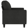 Sofá de 2 plazas de tela negro 120 cm by , Sofas - Ref: Foro24-359159, Price: 248,72 €, Discount: %