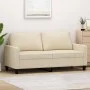 Zweisitziges cremefarbenes Stoffsofa, 140 cm. von , Sofas - Ref: Foro24-359165, Preis: 201,74 €, Rabatt: %