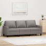 Sofá de 3 plazas de tela gris taupe 180 cm by , Sofas - Ref: Foro24-359178, Price: 316,22 €, Discount: %