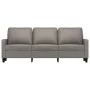 Sofá de 3 plazas de tela gris taupe 180 cm by , Sofas - Ref: Foro24-359178, Price: 310,20 €, Discount: %
