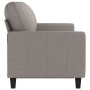 Sofá de 3 plazas de tela gris taupe 180 cm by , Sofas - Ref: Foro24-359178, Price: 316,22 €, Discount: %