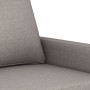 Sofá de 3 plazas de tela gris taupe 180 cm by , Sofas - Ref: Foro24-359178, Price: 316,22 €, Discount: %