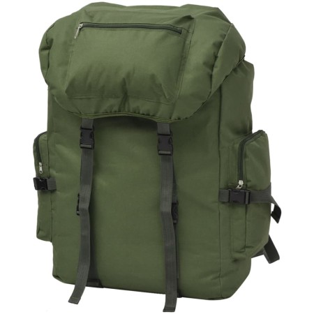 Mochila militar 65 L verde de vidaXL, Mochilas - Ref: Foro24-91099, Precio: 41,06 €, Descuento: %