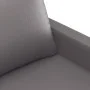 Sofá de 3 plazas de cuero sintético gris 180 cm by , Sofas - Ref: Foro24-359144, Price: 267,42 €, Discount: %