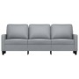 Sofá de 3 plazas de tela gris claro 180 cm de , Sofás - Ref: Foro24-359171, Precio: 264,69 €, Descuento: %