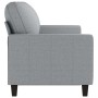 Sofá de 3 plazas de tela gris claro 180 cm de , Sofás - Ref: Foro24-359171, Precio: 264,69 €, Descuento: %