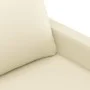 Sofá de 2 plazas de cuero sintético color crema 120 cm by , Sofas - Ref: Foro24-359133, Price: 239,88 €, Discount: %
