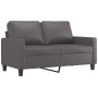 Zweiteiliges Sofaset mit grauen Kunstlederkissen. von , Sofas - Ref: Foro24-3201420, Preis: 477,74 €, Rabatt: %