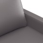 Zweiteiliges Sofaset mit grauen Kunstlederkissen. von , Sofas - Ref: Foro24-3201420, Preis: 477,74 €, Rabatt: %
