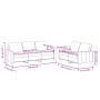 Zweiteiliges Sofaset mit grauen Kunstlederkissen. von , Sofas - Ref: Foro24-3201420, Preis: 477,74 €, Rabatt: %