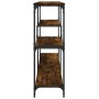 Konsole aus geräucherter Eichen-Ingenieurholz 160x32x95 cm von , Seitentische - Ref: Foro24-833957, Preis: 86,21 €, Rabatt: %