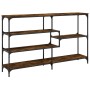 Konsole aus geräucherter Eichen-Ingenieurholz 160x32x95 cm von , Seitentische - Ref: Foro24-833957, Preis: 86,21 €, Rabatt: %
