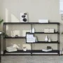 Schwarzer Konsolentisch aus Ingenieurholz 160x32x95 cm von , Seitentische - Ref: Foro24-833955, Preis: 92,65 €, Rabatt: %