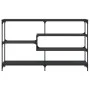 Mesa consola madera de ingeniería negra 160x32x95 cm by , Side tables - Ref: Foro24-833955, Price: 91,91 €, Discount: %