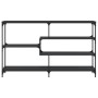 Mesa consola madera de ingeniería negra 160x32x95 cm by , Side tables - Ref: Foro24-833955, Price: 92,65 €, Discount: %