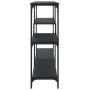 Mesa consola madera de ingeniería negra 160x32x95 cm by , Side tables - Ref: Foro24-833955, Price: 91,91 €, Discount: %
