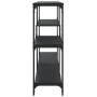 Mesa consola madera de ingeniería negra 160x32x95 cm by , Side tables - Ref: Foro24-833955, Price: 92,65 €, Discount: %