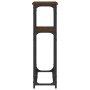 Mesa consola madera de ingeniería marrón roble 90x22,5x75 cm by , Side tables - Ref: Foro24-834094, Price: 42,58 €, Discount: %