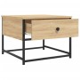 Mitteltisch aus Sonoma-Eichenfurnierholz 51x51x40 cm von , Couchtisch - Ref: Foro24-833976, Preis: 38,68 €, Rabatt: %
