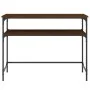 Ingenieurholz-Konsolentisch in Eichenbraun 100x35,5x75 cm von , Seitentische - Ref: Foro24-834049, Preis: 48,69 €, Rabatt: %