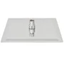 Cabezal de ducha cuadrado efecto lluvia acero inoxidable 25x25 de vidaXL, Cabezales de ducha - Ref: Foro24-142160, Precio: 22...