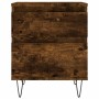 Nachttische 2 Stück, Holzwerkstoff, geräucherte Eiche, 40 x 35 x 50 cm von , Nachttische - Ref: Foro24-830679, Preis: 69,88 €...