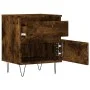 Nightstands 2 pcs engineered wood smoked oak 40x35x50 cm by , Nightstands - Ref: Foro24-830679, Price: 69,01 €, Discount: %