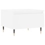 Weißer Couchtisch aus Holzwerkstoff, 50 x 46 x 35 cm von , Couchtisch - Ref: Foro24-830844, Preis: 44,21 €, Rabatt: %
