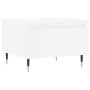 White engineered wood coffee table 50x46x35 cm by , Coffee table - Ref: Foro24-830844, Price: 43,69 €, Discount: %