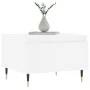 White engineered wood coffee table 50x46x35 cm by , Coffee table - Ref: Foro24-830844, Price: 43,69 €, Discount: %